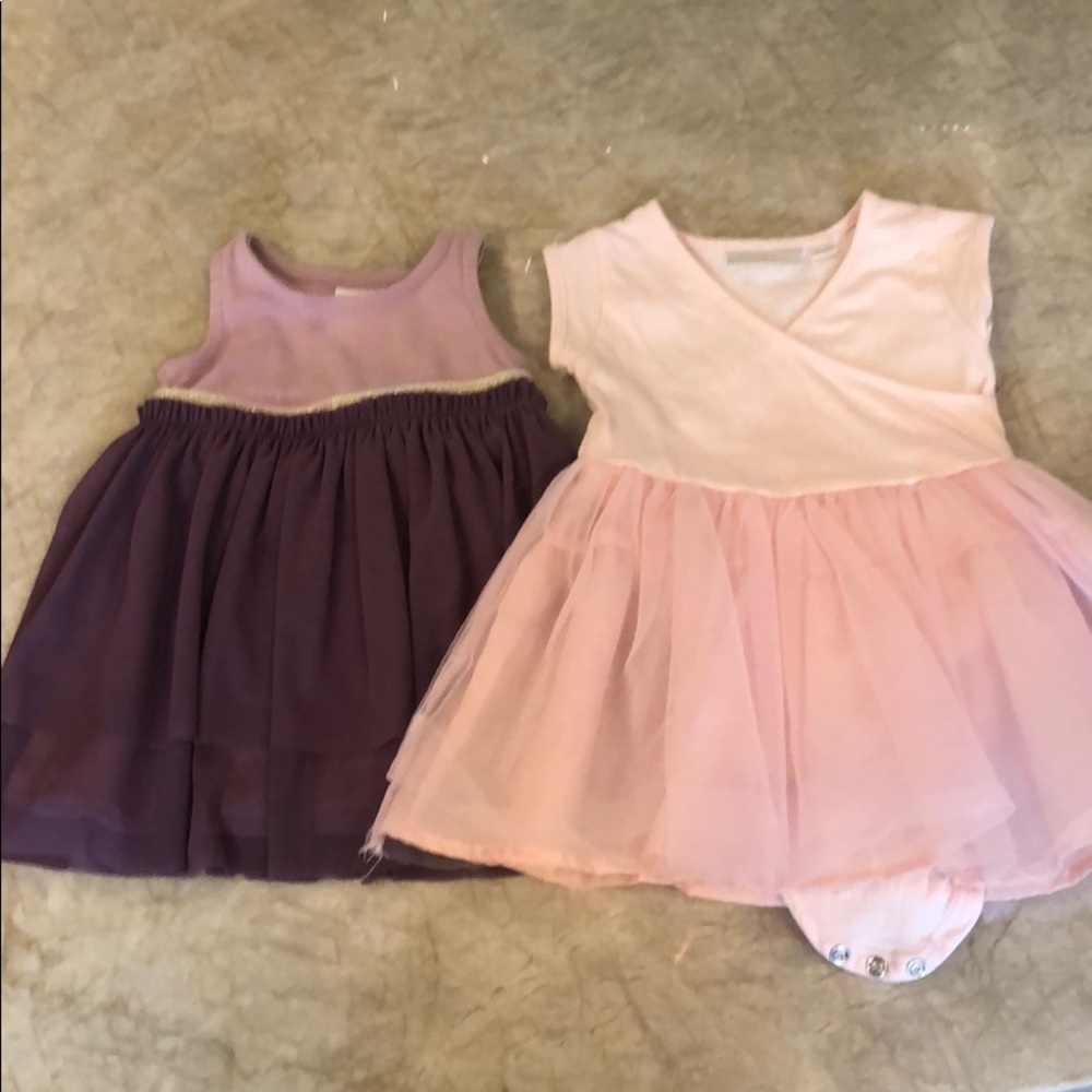 2 baby girl dresses